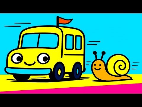 Benny the Brave Little Bus | Good Morning Cartoon for Toddlers! 🚌