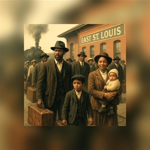 The 1917 East St. Louis Massacre: The History They Want You to Forget The East St. Louis Massacre of 1917 was one of the most brutal racial attacks in U.S. history—yet most people have never heard of it. This short tells the real story of the massacre that left hundreds dead and a city forever scarred. #EastStLouisMassacre #BlackHistory #ForgottenMassacres #UnlockYourMindInfinite #HiddenHistory #RacialTerror #NeverForget #CinematicHistory #MassacreNotRiot #TruthTellers #BlackExcellence #HistoryU