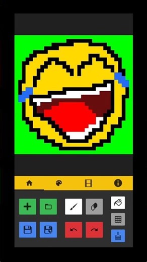#pixelsmile #drawing #kids #star #pixelart #fannyvideo