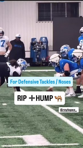My guy @roylopez_ does a excellent job selling the Rip and Working the Hump! #PassRushFamily ✅ Noses / D-Tackles this is an elite move to master and add to your bag 💼. The Hump is a feeling it’s rhythm, power, and precision. Execute with no hesitation and controlled violence. #SamuraiSack #NFL #collegefootball #passrush #dline #defensiveline #passrushmove #PassRush#dline #defensiveend #linebacker #oline #defensivetackle #defensiveline #defensivelineman #atltrainer | Pass Rush Specialist