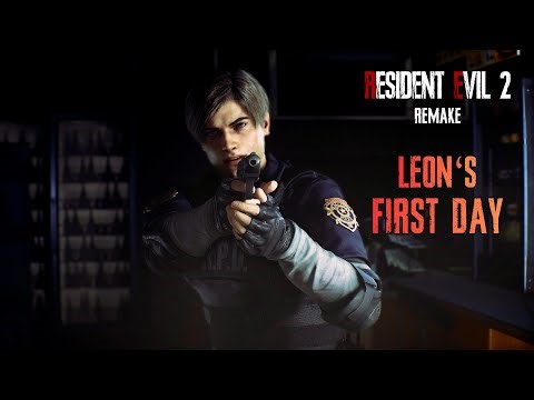 Resident Evil 2 Remake | Iconic Moments | Leon's First Day (Gas Station Scene)