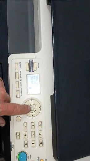 Reset "maintenance" M2 in Konica Minolta bizhub 185