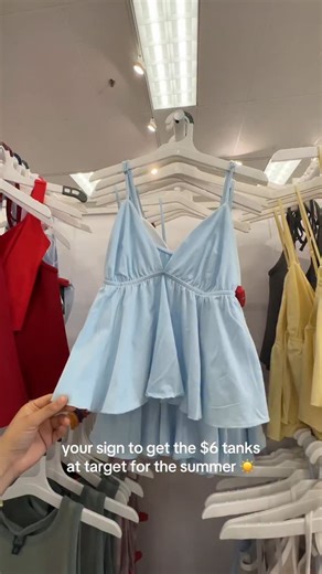 Amanda Love on Instagram: "perfect babydoll cami for the summer! li☀️ Comment CAMI below to receive a DM with the links #target #tanktop #babydolltop #Summer #summerclothes #targetfinds #fyp @target"