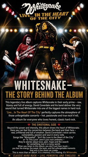 Whitesnake-The Legacy #metal #metalfans #hardrock #whitesnake @WhitesnakeRockandRollFans