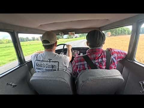 Ride to Breakfast with the Model A Club in Dad's 1929 Model A Ford