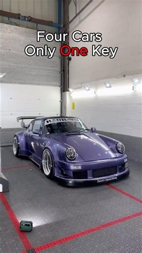 Four Cars Only One Key