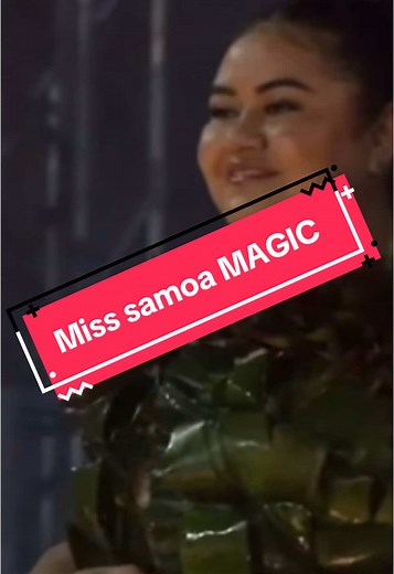 Samoan Fashion Extravaganza at Miss Samoa Showcase