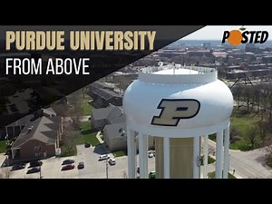 Purdue University Aerial Tour