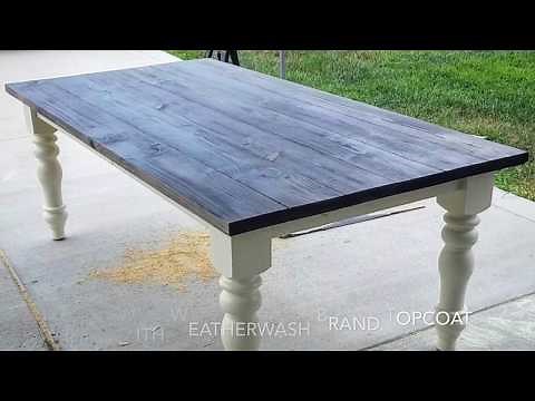 Perfect Gray Stained Table
