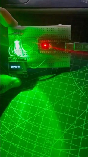 Smart OLED Name Display using Arduino Nano 🔥 #arduino #arduinoproject
