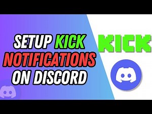 How to setup kick notifications on Discord? Connect kick to discord