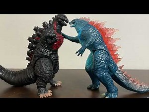 Rise of space Godzilla and Zetton part one ( stop motion)