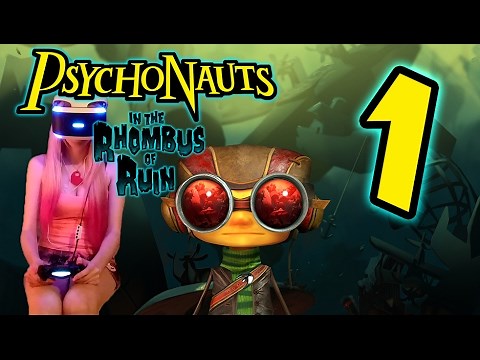 Psychonauts in The Rhombus of Ruin (PS4 VR) Gameplay Walkthrough Part 1