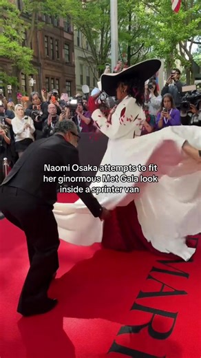 Naomi Osaka’s extravagant outfit for the 2026 Met Gala
