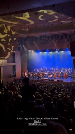 ledisi on Instagram: "7 ovations. Whaaat! 😭❤️🙏🏾Thank You Lugano Switzerland! Thank you God for this fragile little gift and the beautiful creatives with me and our teams alongside us. We did it! 20 songs, blending my music and tributing the Legend Queen Nina Simone. Performing BLKWMN with an orchestra for the first time. Whew. My heart. Jules thank you!🙏🏾 I’ll never forget it! ✨Going to post more later but for now. Thank you @metropoleorkest @julesbuckleymusic @laclugano and our bv’s! Thank