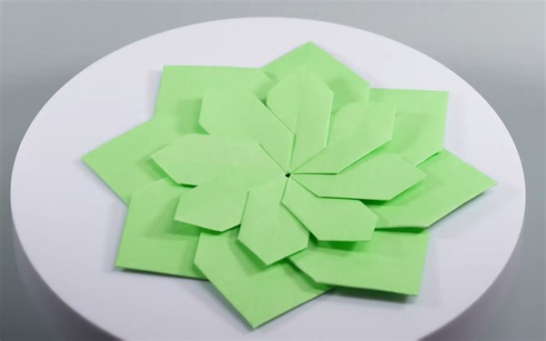 【EnterOrigamiWorld】曼陀罗花折纸教程Origami Mandala