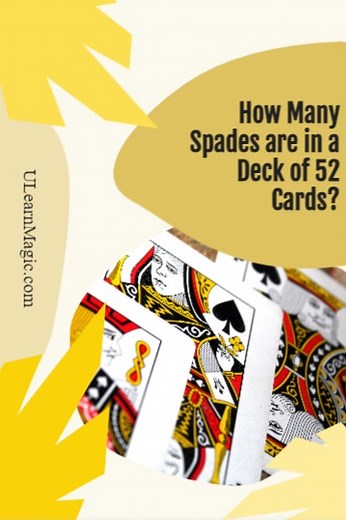 How Many Spades Are In a Deck of Cards? (52 Card Standard Deck)