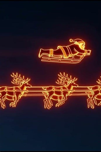 Magical Christmas Flight - Santa and Reindeer🦌🎅 🚀