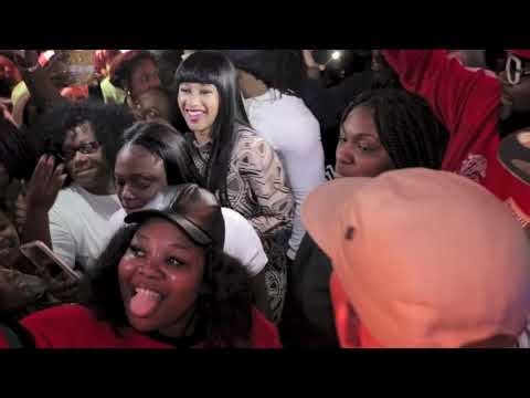 Cardi B Perform In Crowd of Fans In Virginia