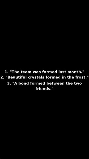 How to pronounce 'formed' correctly in English? with Pronexio #shorts