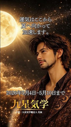 [Nine Star Ki Astrology Chart] Weekly Nine Star Ki Astrology readings from May 4th to May 10th, 2026