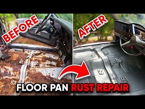 HOW TO REPLACE/REPAIR RUSTY FLOOR PAN IN 87 CHEVROLET CAPRICE LANDAU- COMPLETE GUIDE START TO FINISH