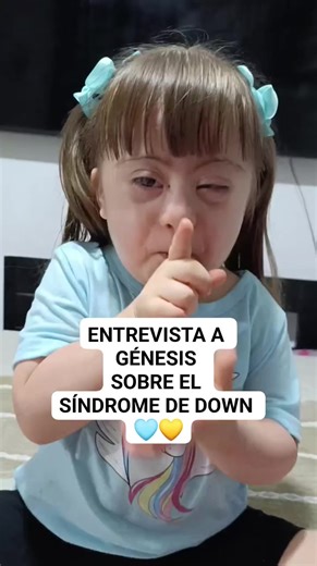 Así respondió Génesis a las preguntas sobre su condición 🥹🩷🫶🏻✨ #sindromededown #sd #viralvideo #viraltiktok #viral