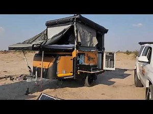 Setting up camp in Botswana in under 5 minutes