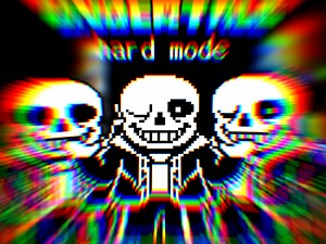 【30FPS动画】UNDERTALE hard mode 困难模式 Sans战 二回合！