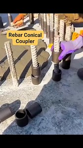 Rebar conical coupler.. #fbreels #siccuadventure #fyp #construction #reel #reels #viral #precast | SICcu Adventure