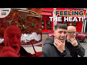 "I tried London's hottest curry - so spicy people have hallucinated after eating" 🌶🥵 | LOVE THIS!
