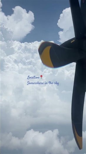 Lost in cotton Candy clouds🌤️ #flight #clouds #views #sky #aesthetic #airplane #trending #fyp