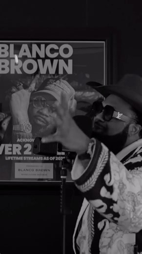 Blanco Brown on Instagram: "Leave it to a Black man to beat AI and save Nashville from another one of its own shortcuts. History repeats for a reason. Cover comes out Friday 🎬 #WalkMyWalk"