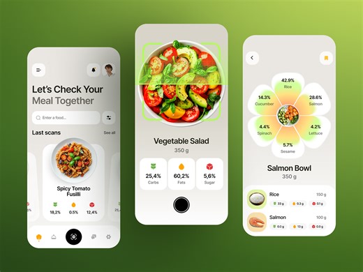 Nutrition Scanner — Mobile App Design