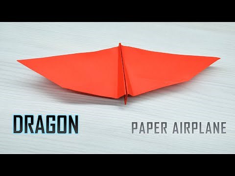 How to make a paper flying Dragon step by step - Super Flying !
