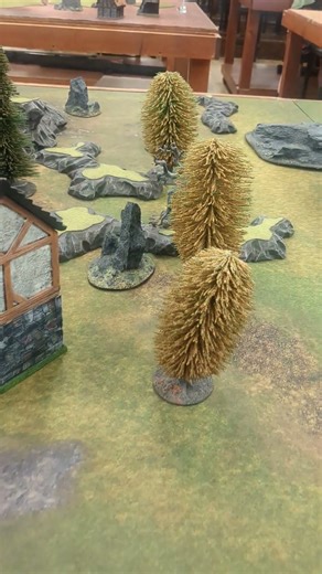 28mm terrain hunting for Warhammer 40k, D&D in Oshkosh had some options