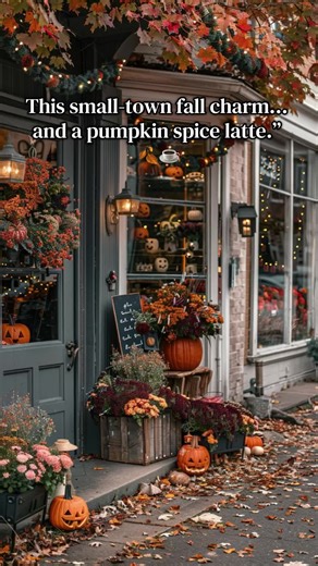 Small Town Fall Vibes and Pumpkin Spice Lattes