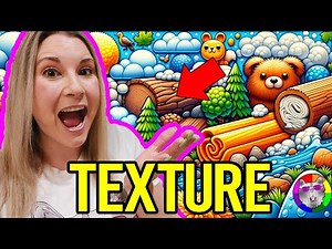 Element of Art Texture Kids Drawing and Art Lesson