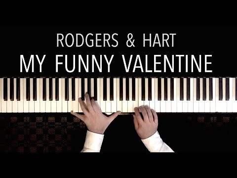 My Funny Valentine (with Lyrics) | Piano Cover by Paul Hankinson