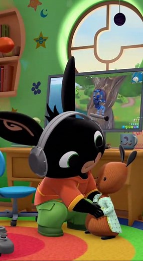 FLOP SLAPS BING 😂🤣#cbeebies #fyp #bing #parody #soraai