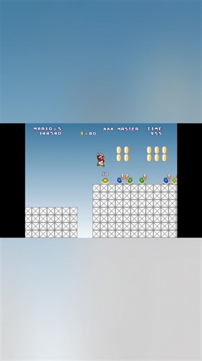 MWR:Mario gets 2 lifes with yellow Koopa's shell vid 23. #shorts #mario #koopa #fireflower #1up