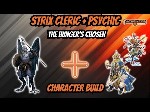 Best Pathfinder 2e Dark Cleric Build? | The Hunger’s Chosen (Dhampir Cleric + Psychic)