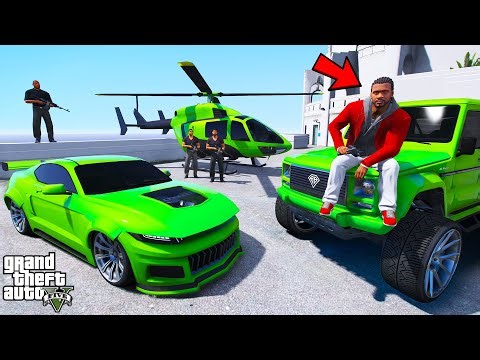 Franklin Upgrading His Richest Gang in GTA 5 | SHINCHAN and CHOP