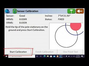 Carlson BRx7 Configuration 2/3 – IMU Pole Calibration