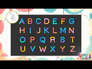 The Alphabet Song | Learn The ABCs | The Alphabet Is So Much Fun | Kids Songs | ABC for Kids | ABCDE