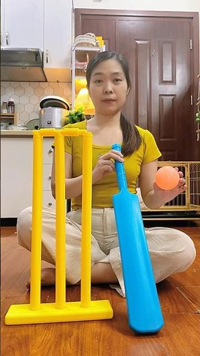 🏏 Cricket Kit Set with Bat & Ball – Indoor, Beach & Outdoor Garden Play! #crickettoy #unboxing #toy