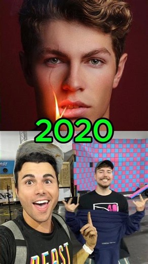 Ben Azelart vs Mark Rober Then and Now (2017-2026) #nostalgia