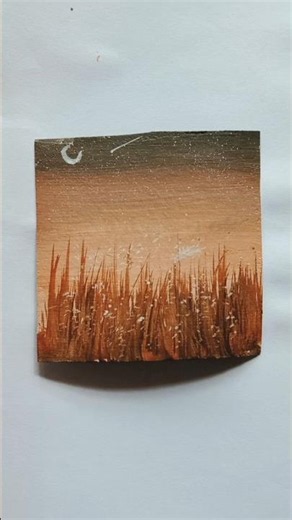 How to Paint Grass Field? #FieldArt #Mini #Paint