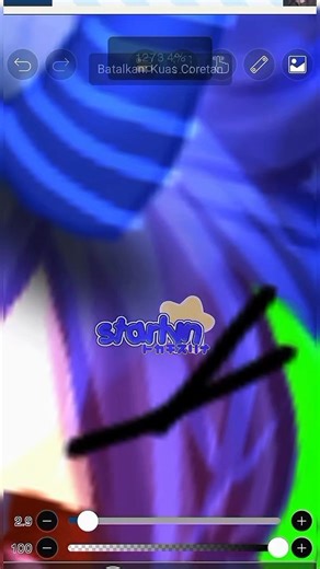 gampang banget☺||ibis paint||#speedpaint #gachalife #fyp