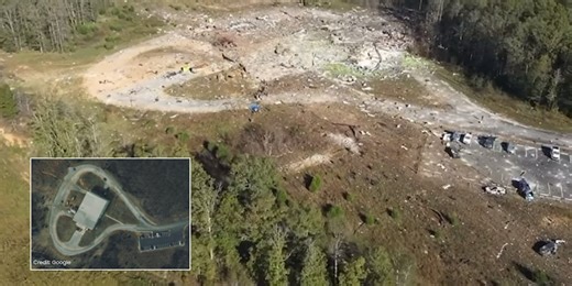 ‘It’s gone’: Drone footage shows catastrophic blast site after fatal TN explosion levels facility